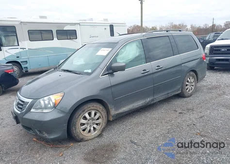 2008 Honda Odyssey Ex-L from USA, damaged, VIN 5FNRL38758B082810